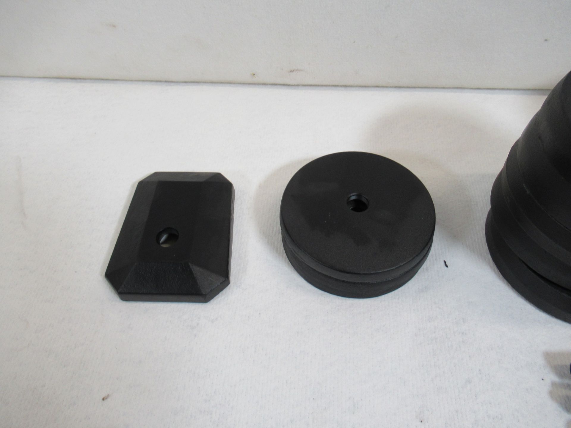 Round base short telescopic microphone stands - Image 4 of 7