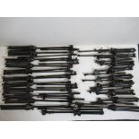 Assorted K&M, Beyerdynamic and Neewer boom tripod microphone stands