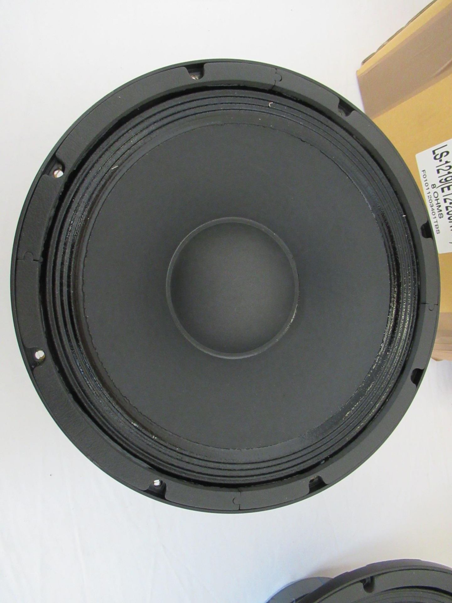 (2) Turbosound LS1219 (E12-200ATW) 12" replacement drivers, 8ohms - Image 6 of 10