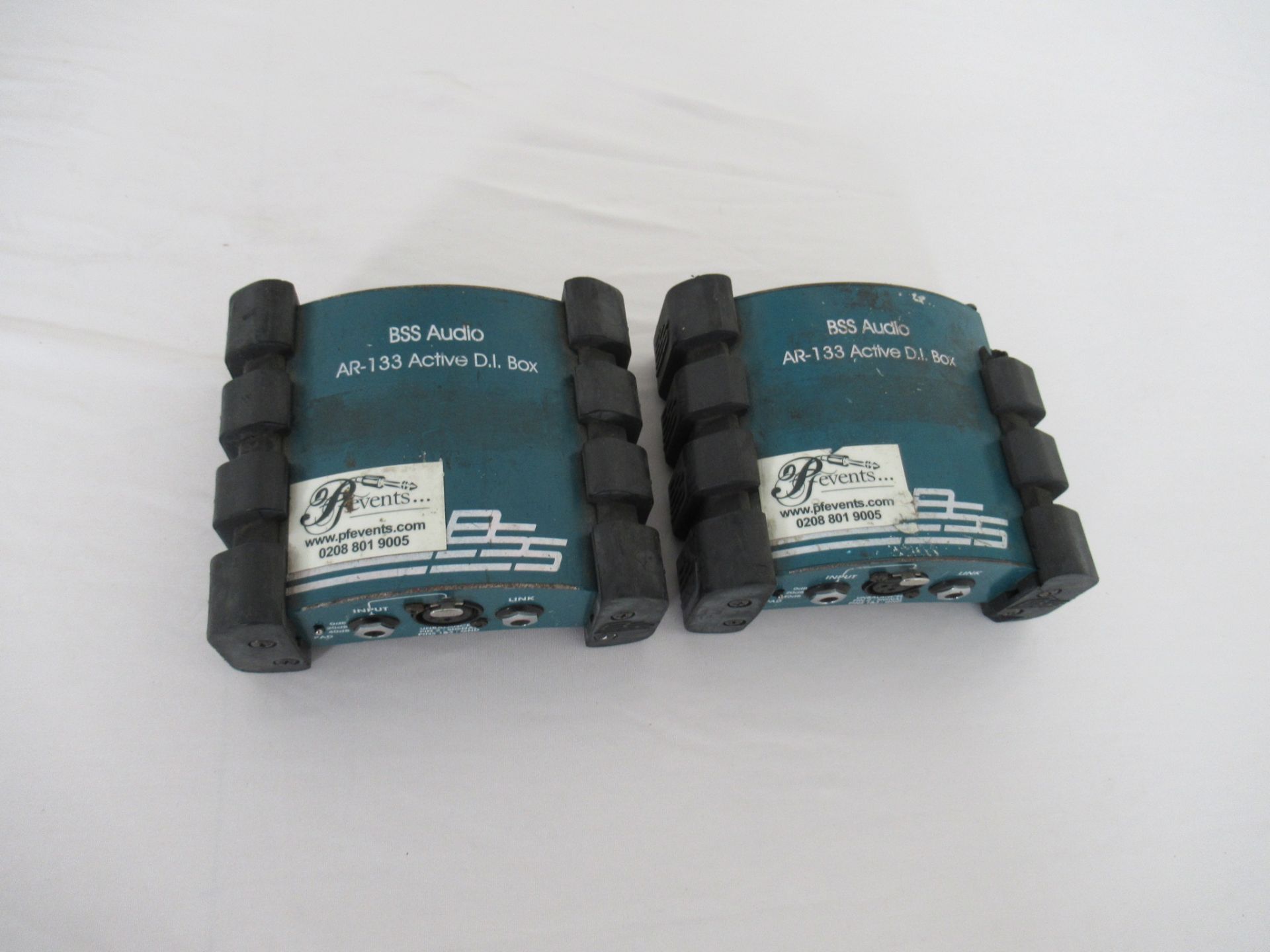 (2) BSS Audio AR-133 Active DI Box