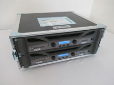 (2) Crown Audio XTi 4002 (2)-channel power amplifier