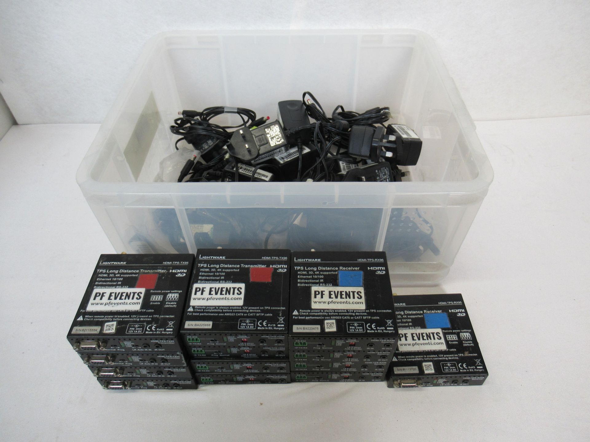 Lightware TPS Long distance receivers and transmitters