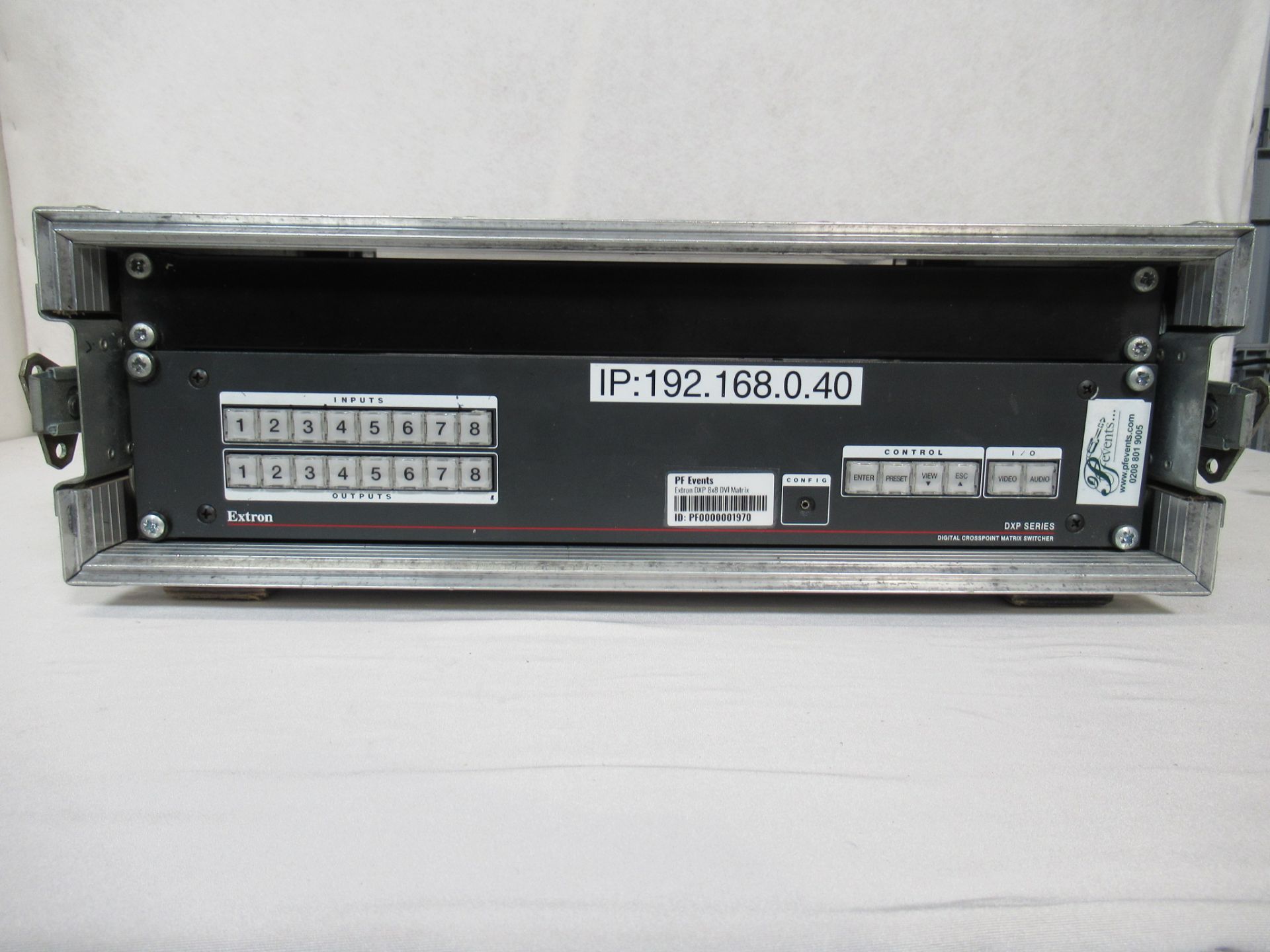 Extron DXP 88 DVI Pro High Performance 8x8 Digital Matrix Switcher - Image 2 of 9