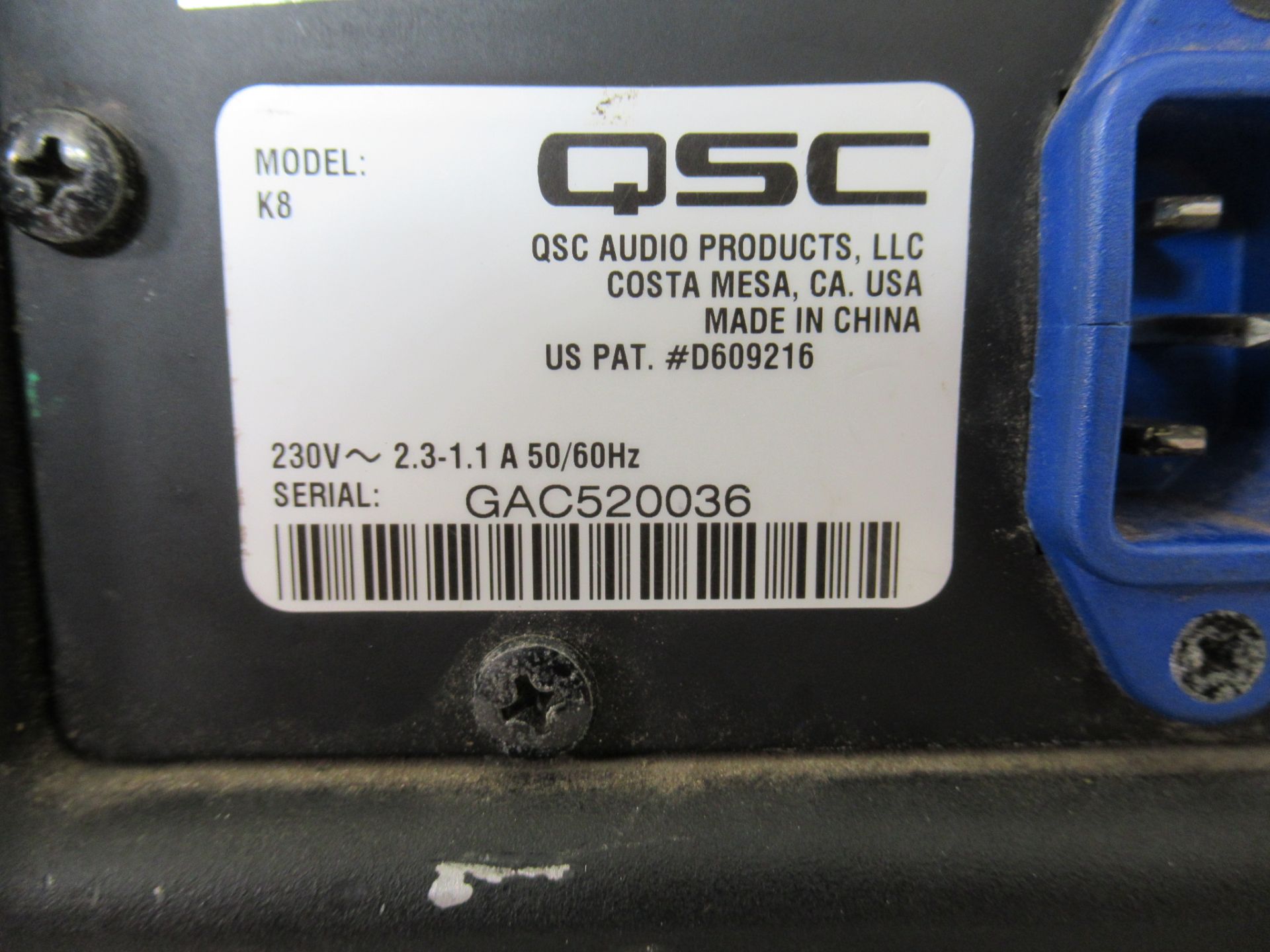 QSC K8 Active Loudspeaker - Image 6 of 7