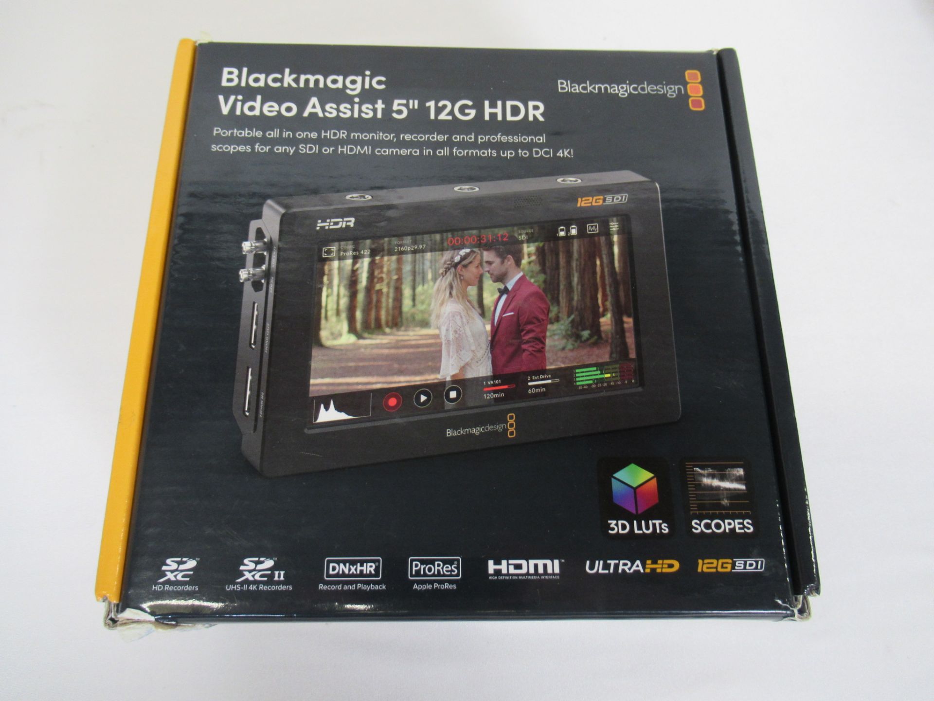 Blackmagic Design Video Assist 12G HDR 5" Field Monitor-Recorder - Image 15 of 16