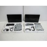 (2) iiyama ProLite T2452MSC-B1AG 24" LCD Touchscreen Monitors