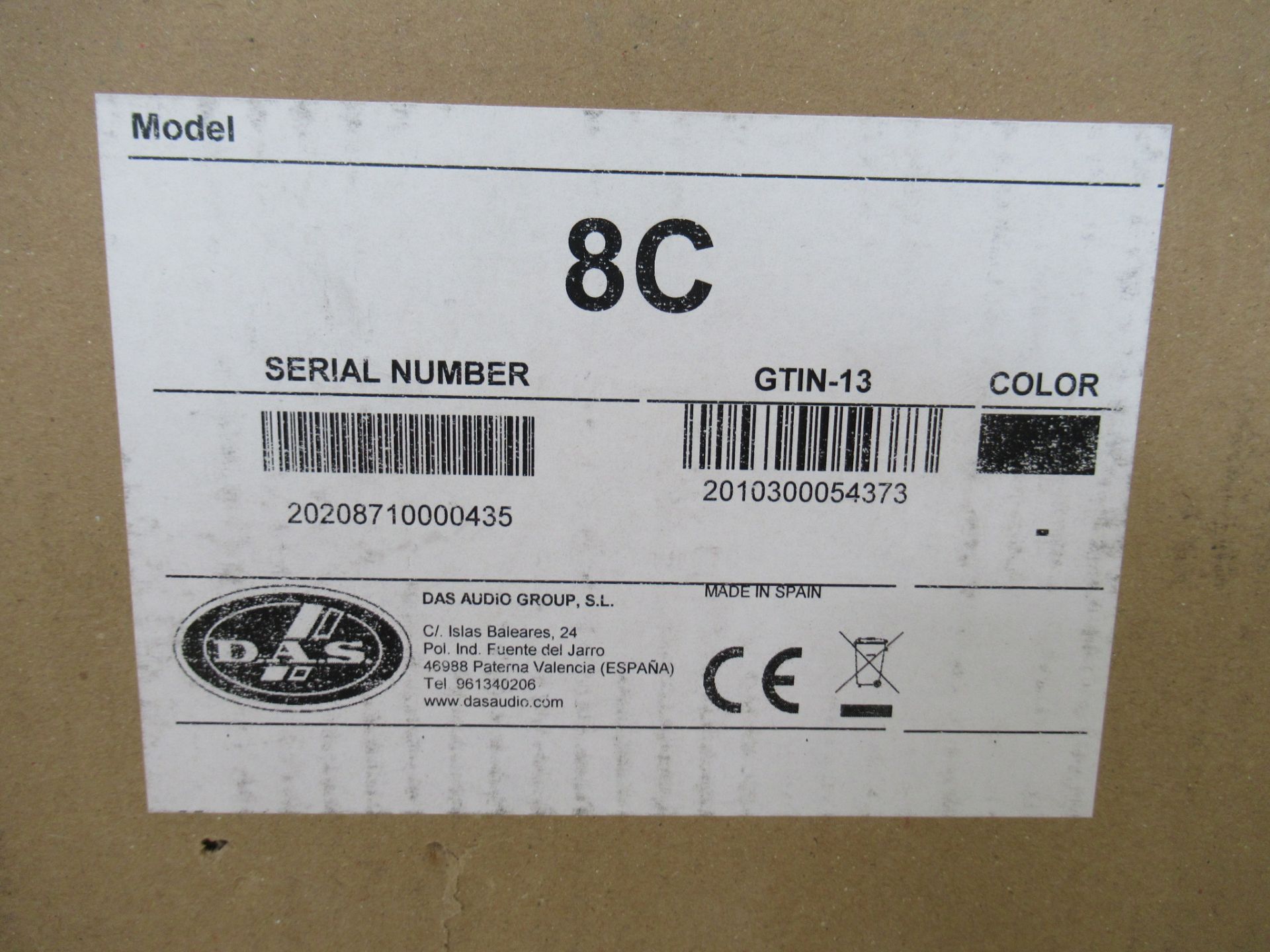 (3) DAS Audio 8C replacement drivers - Image 4 of 7