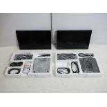 (2) iiyama ProLite T2452MSC-B1AG 24" LCD Touchscreen Monitors