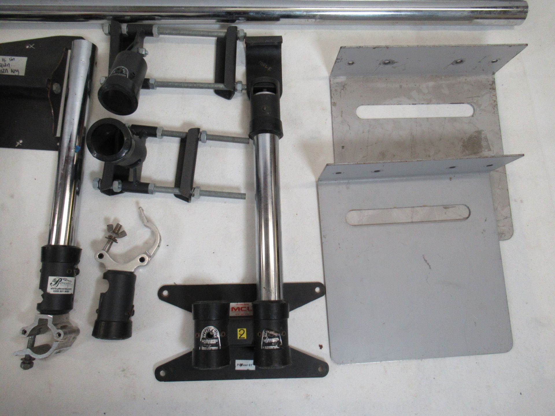 Assorted Unicol poles, projector mounts - Image 3 of 7