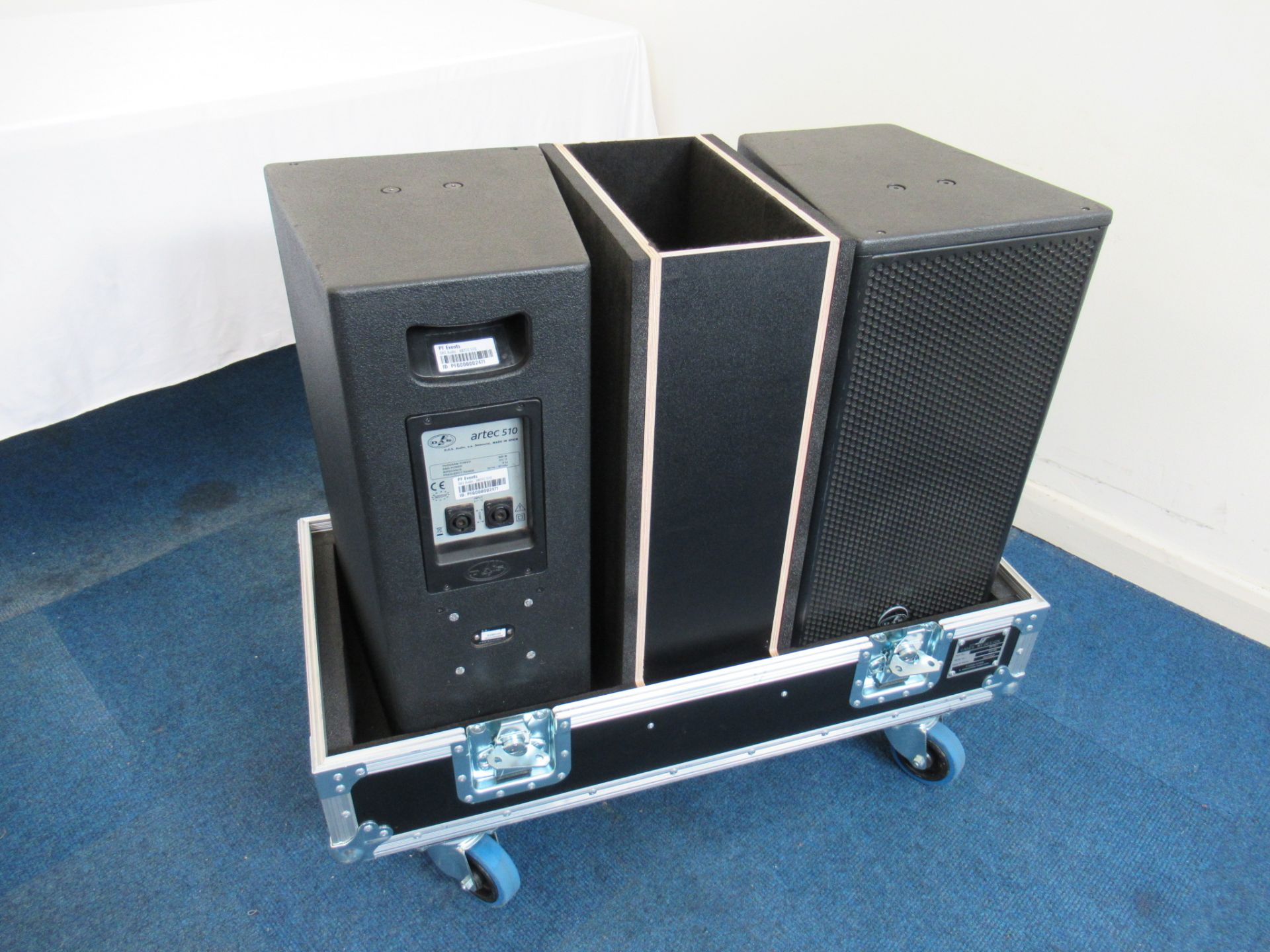 (2) DAS Audio Artec-510 Black Speakers - Image 11 of 14