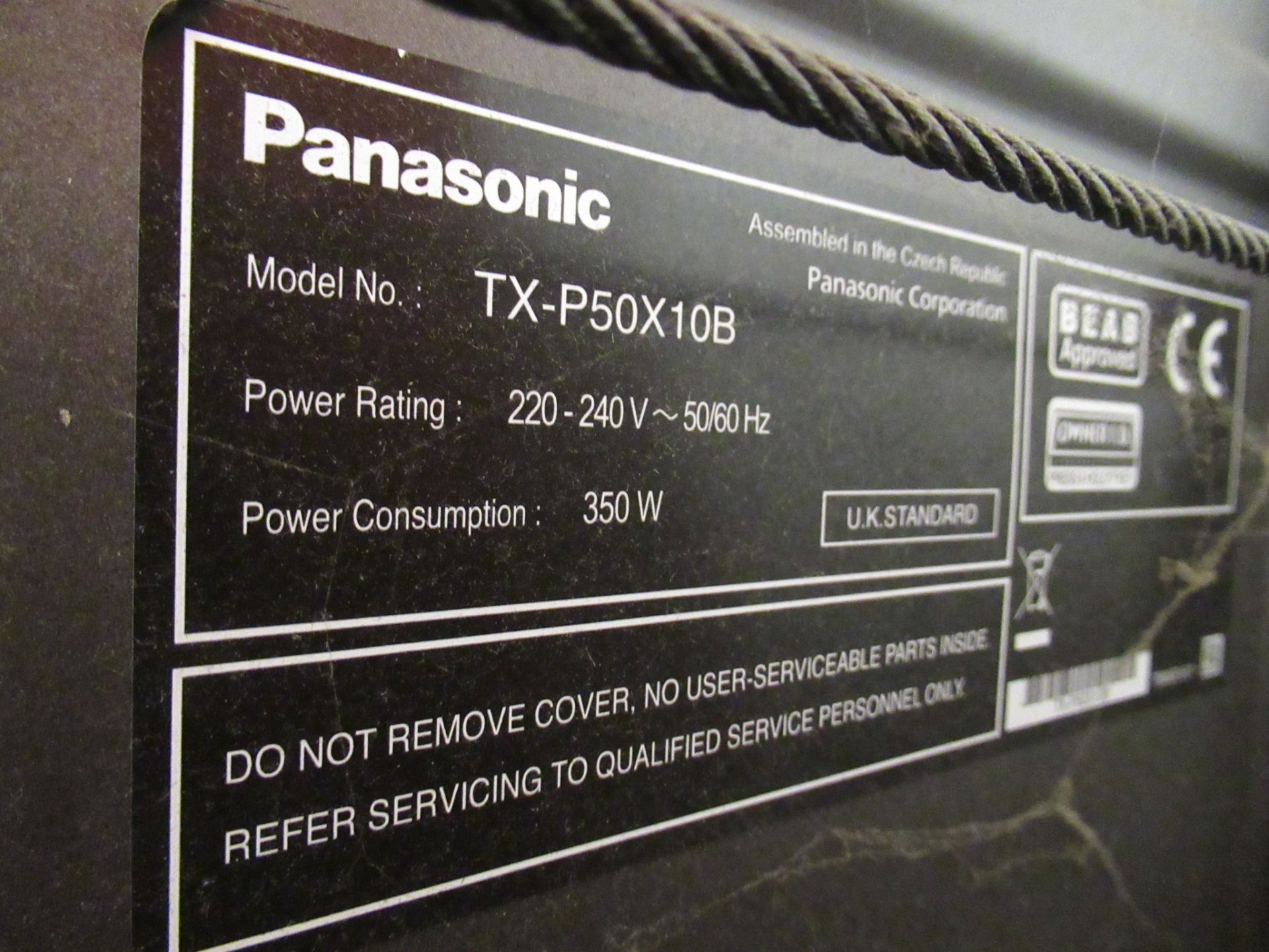 (2) 50" Plasma Screens - Image 5 of 13