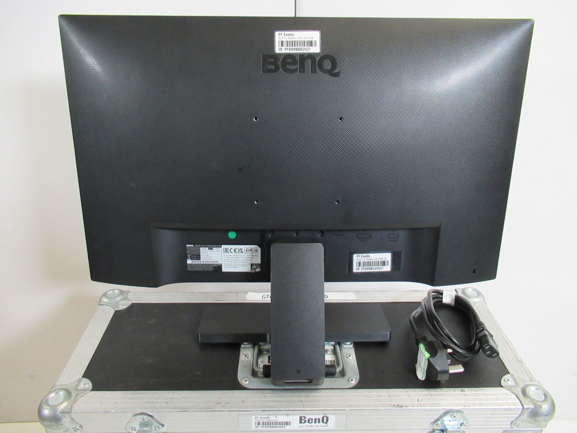BenQ GL2480 24" 1080 LED Monitor - Image 4 of 9