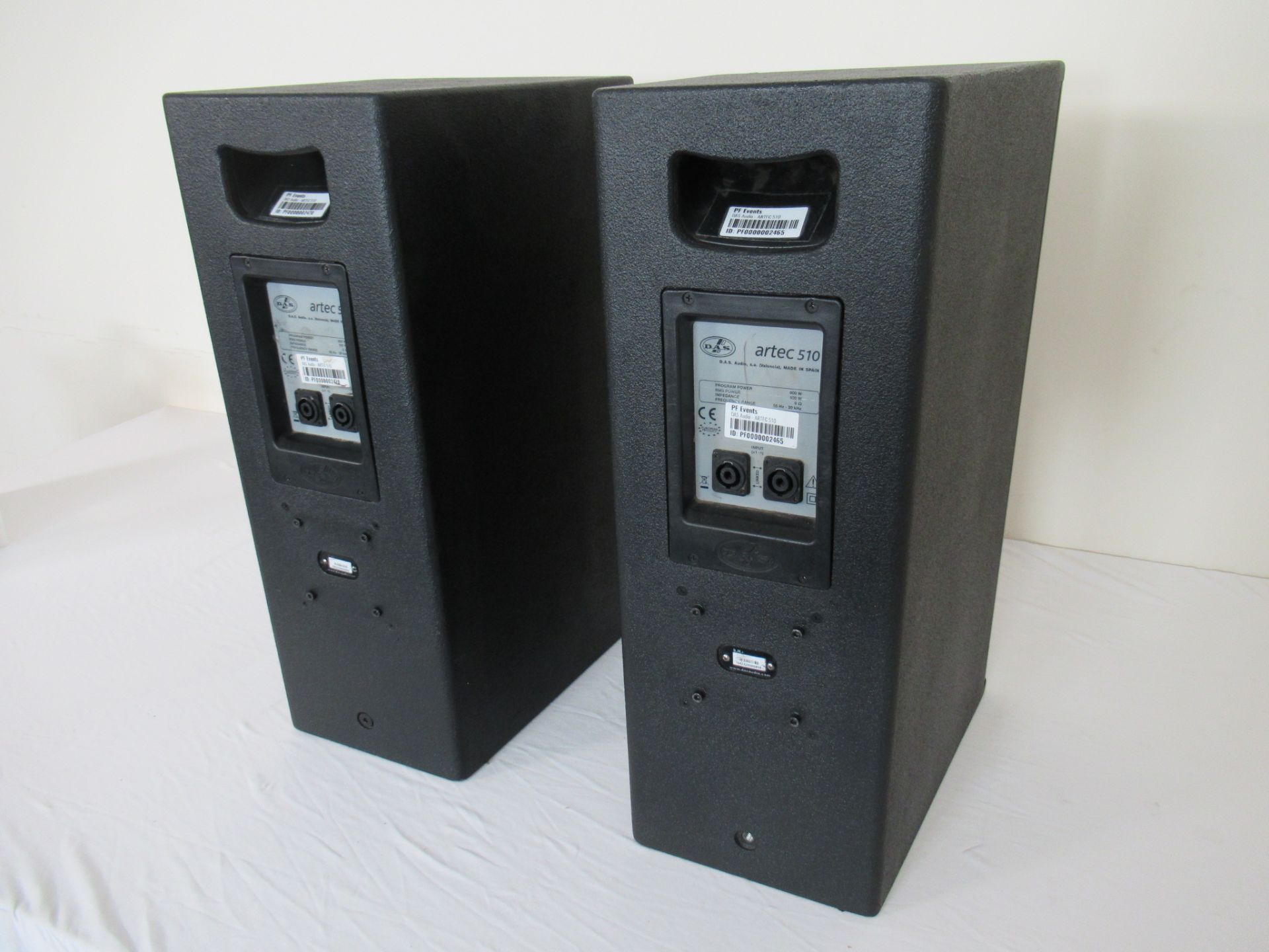 (2) DAS Audio Artec-510 Black Speakers - Image 5 of 12