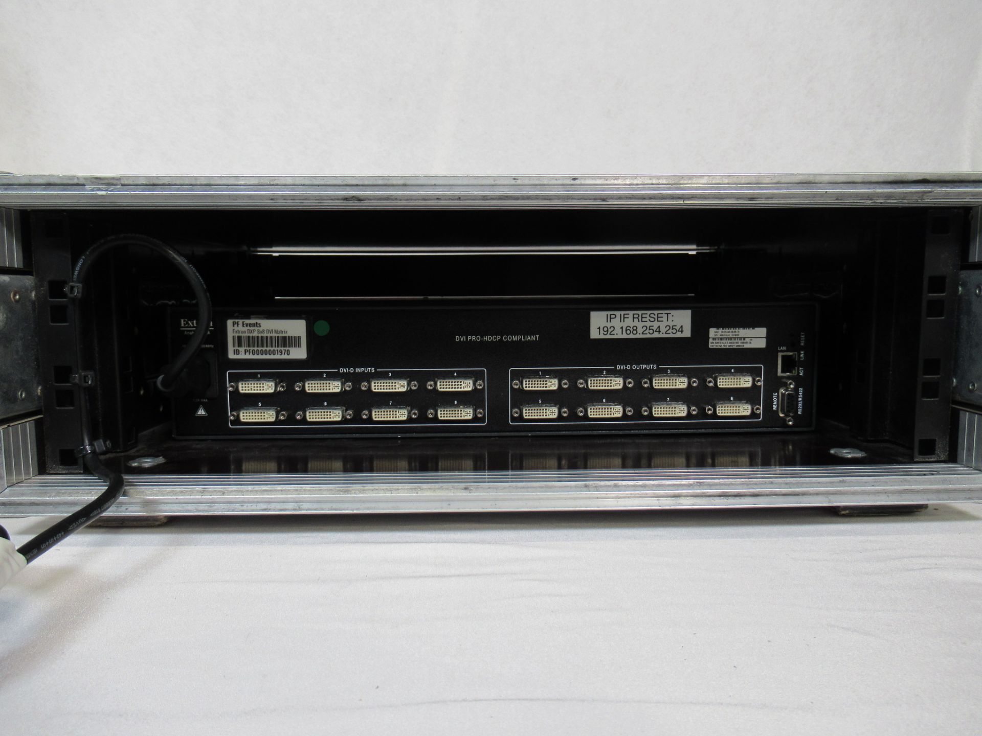 Extron DXP 88 DVI Pro High Performance 8x8 Digital Matrix Switcher - Image 6 of 9