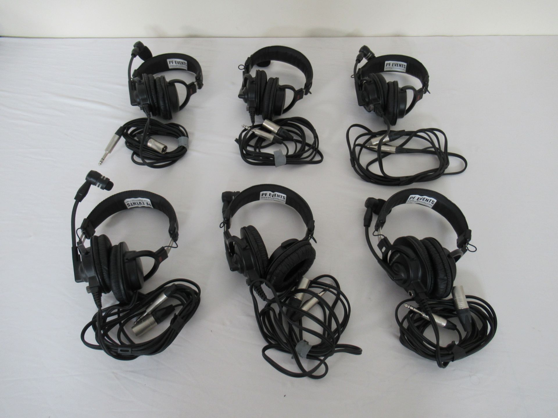 (6) Audio-Technica BPHS1 Broadcast Stereo Headset