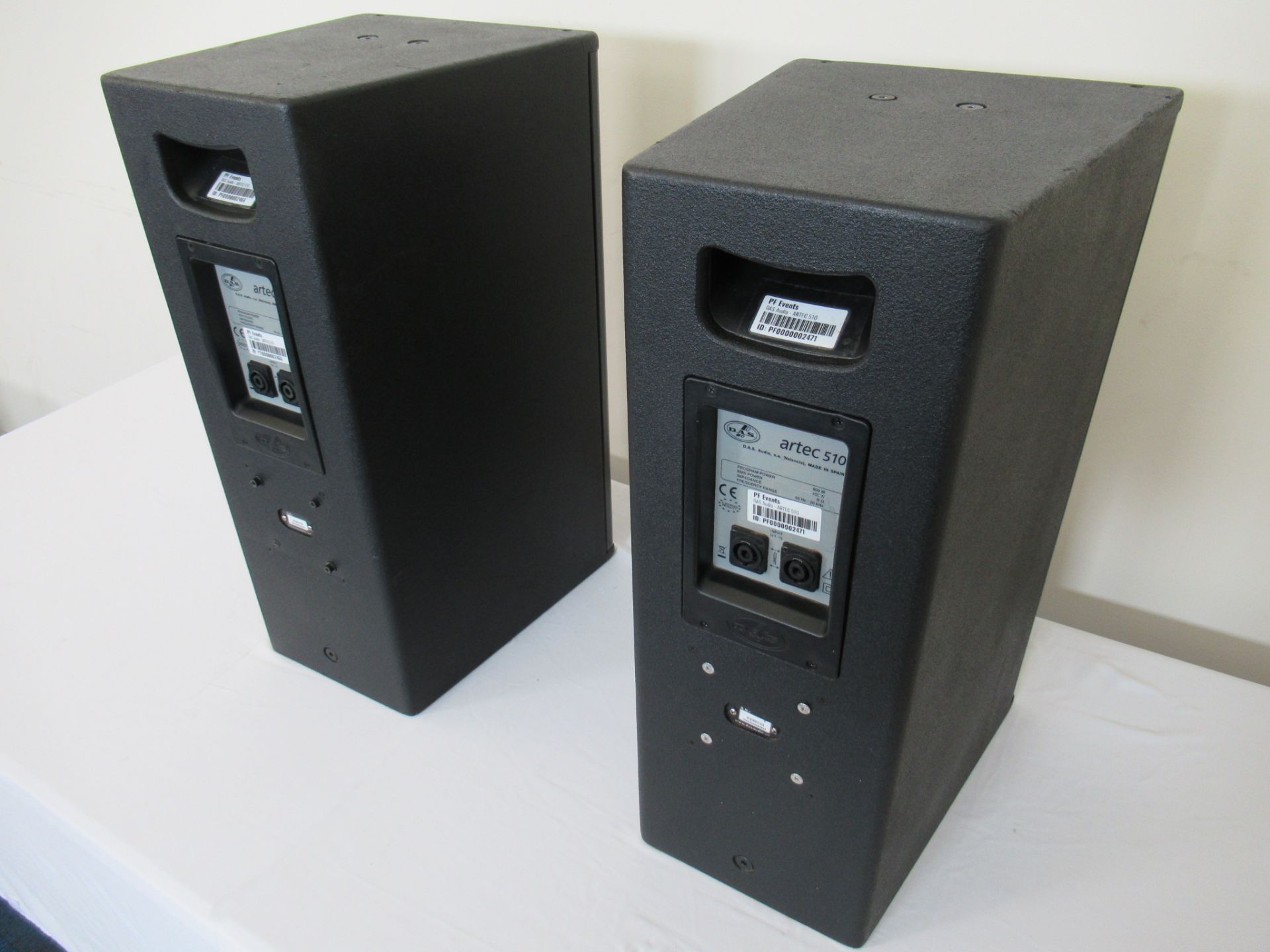 (2) DAS Audio Artec-510 Black Speakers - Image 5 of 14