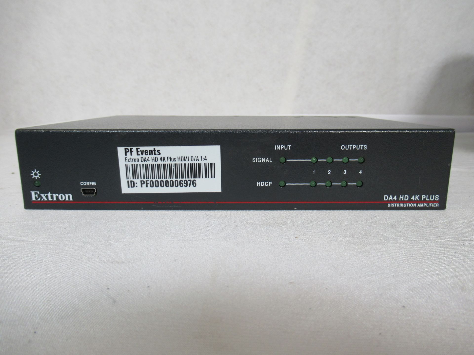 Extron DA4 HD 4K Plus 1:4 HDMI 4K distribution amplifier - Image 2 of 11