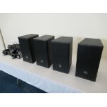 (4) DAS Audio Artec-508 Black Speakers