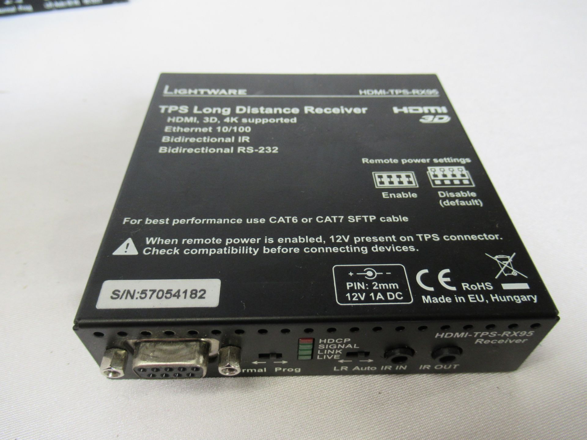 Lightware TPS Long distance receivers and transmitters - Image 2 of 11