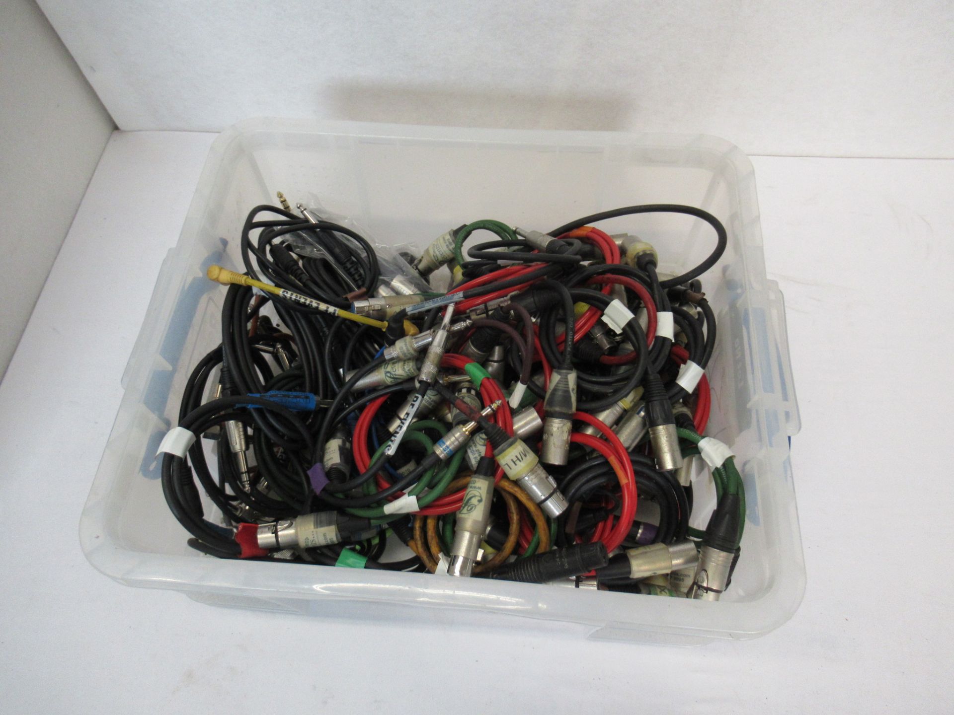 Quantity of XLR and 1/4" jack patch cables - Image 5 of 6