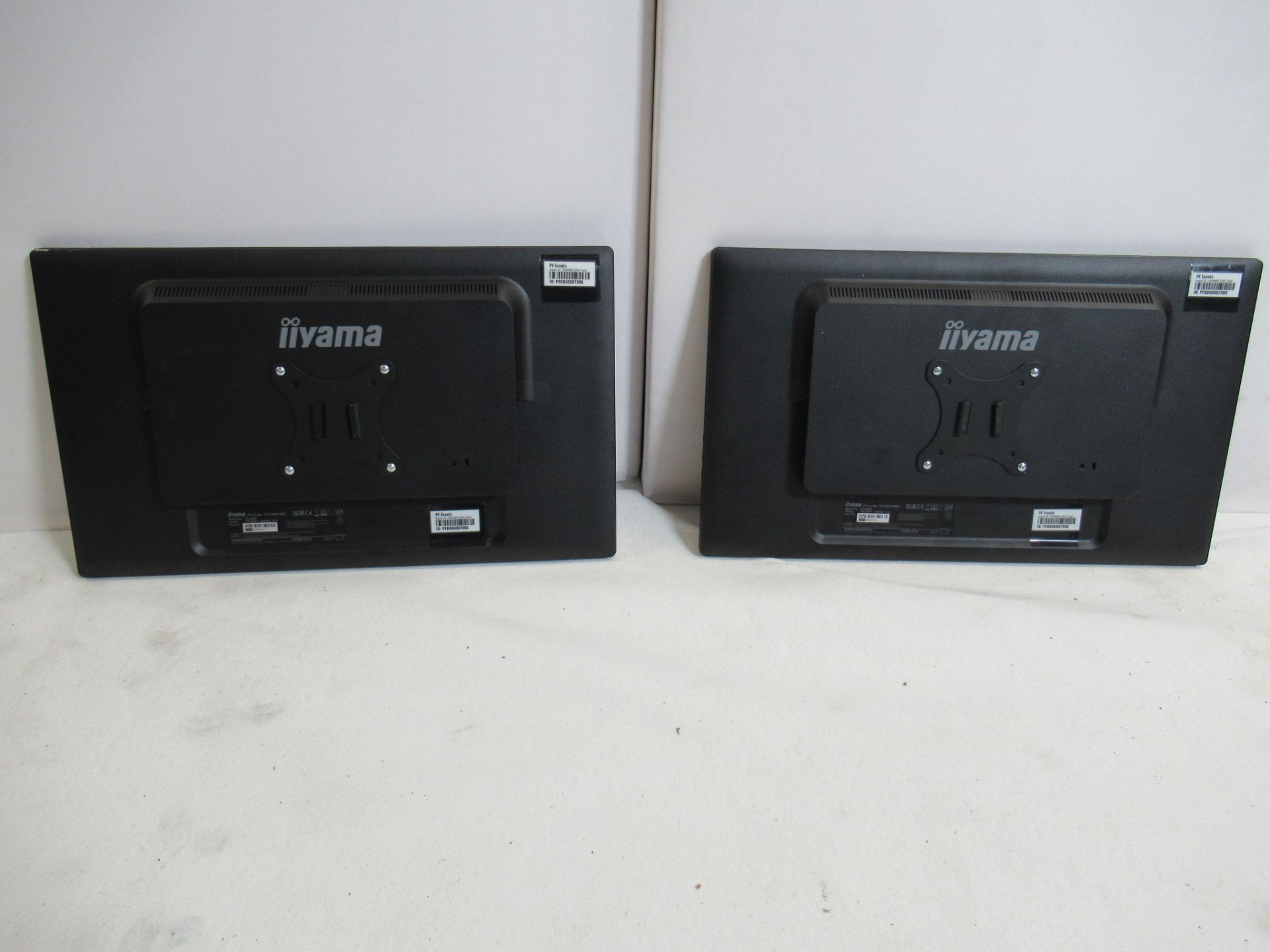 (2) iiyama ProLite T2452MSC-B1AG 24" LCD Touchscreen Monitors - Image 3 of 7