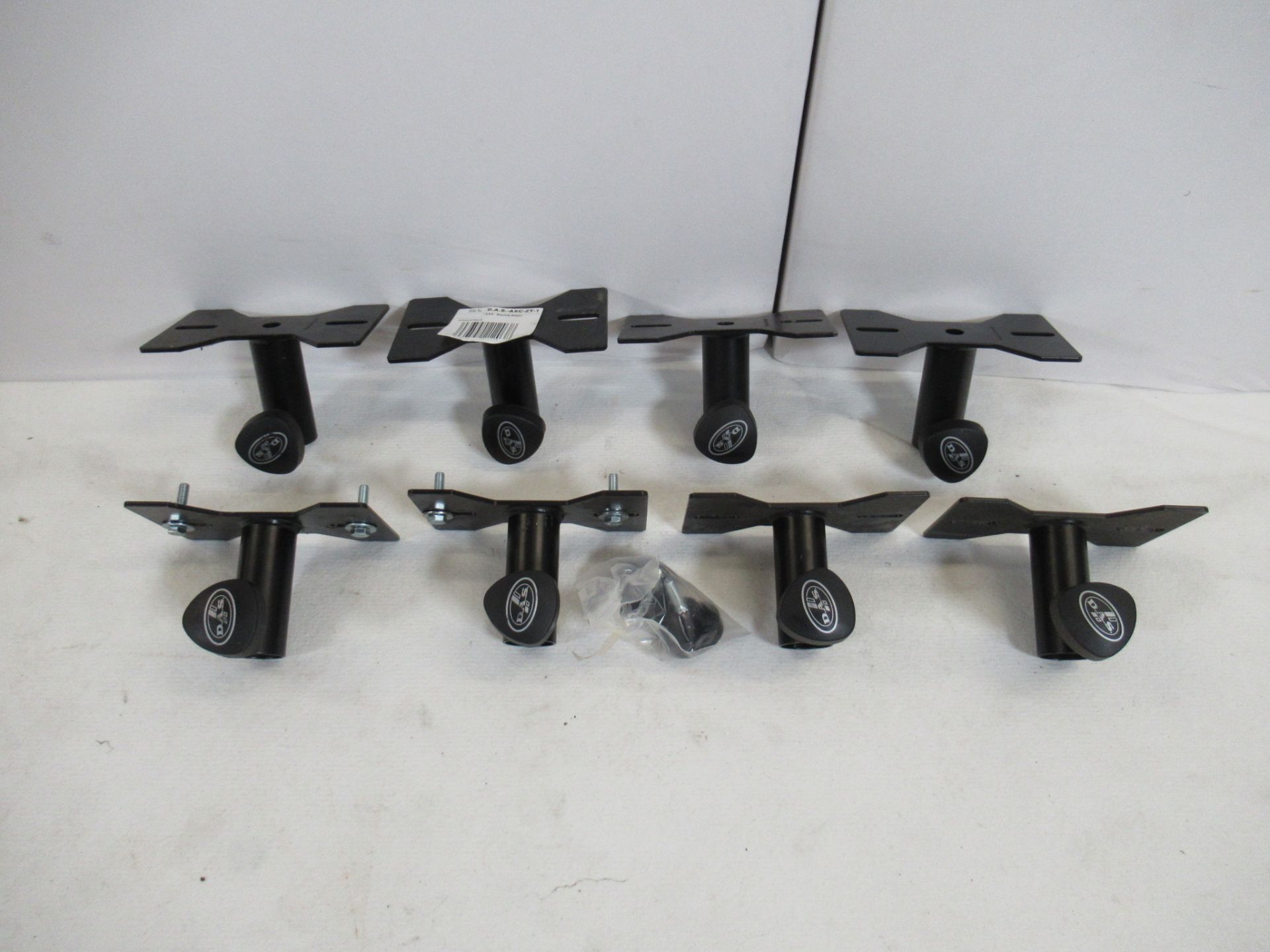 (8) DAS Audio AXC-ZT-1 speaker mounting adaptors