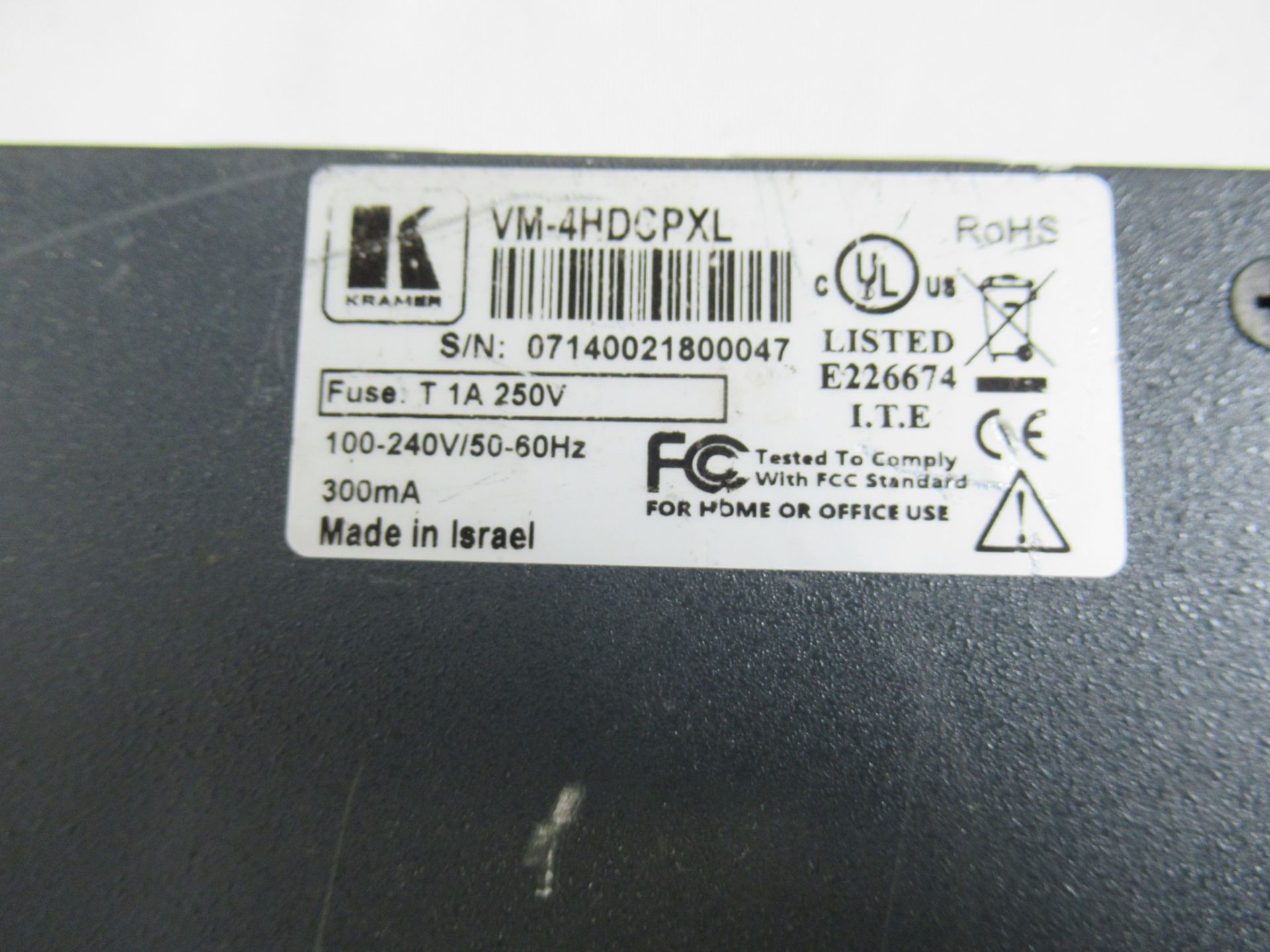 (5) Kramer VM-4HDCPXL 1:4 DVI distribution amplifiers - Image 11 of 13