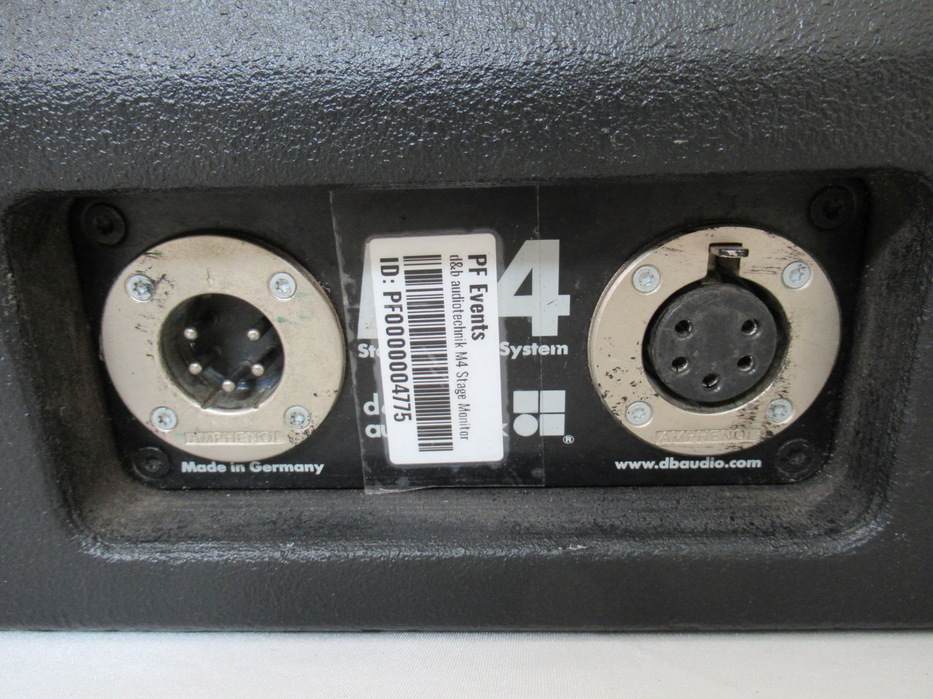 (2) d&b Audiotechnik M4 Stage Monitors - Image 6 of 14
