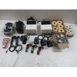 Various label printers and scanners