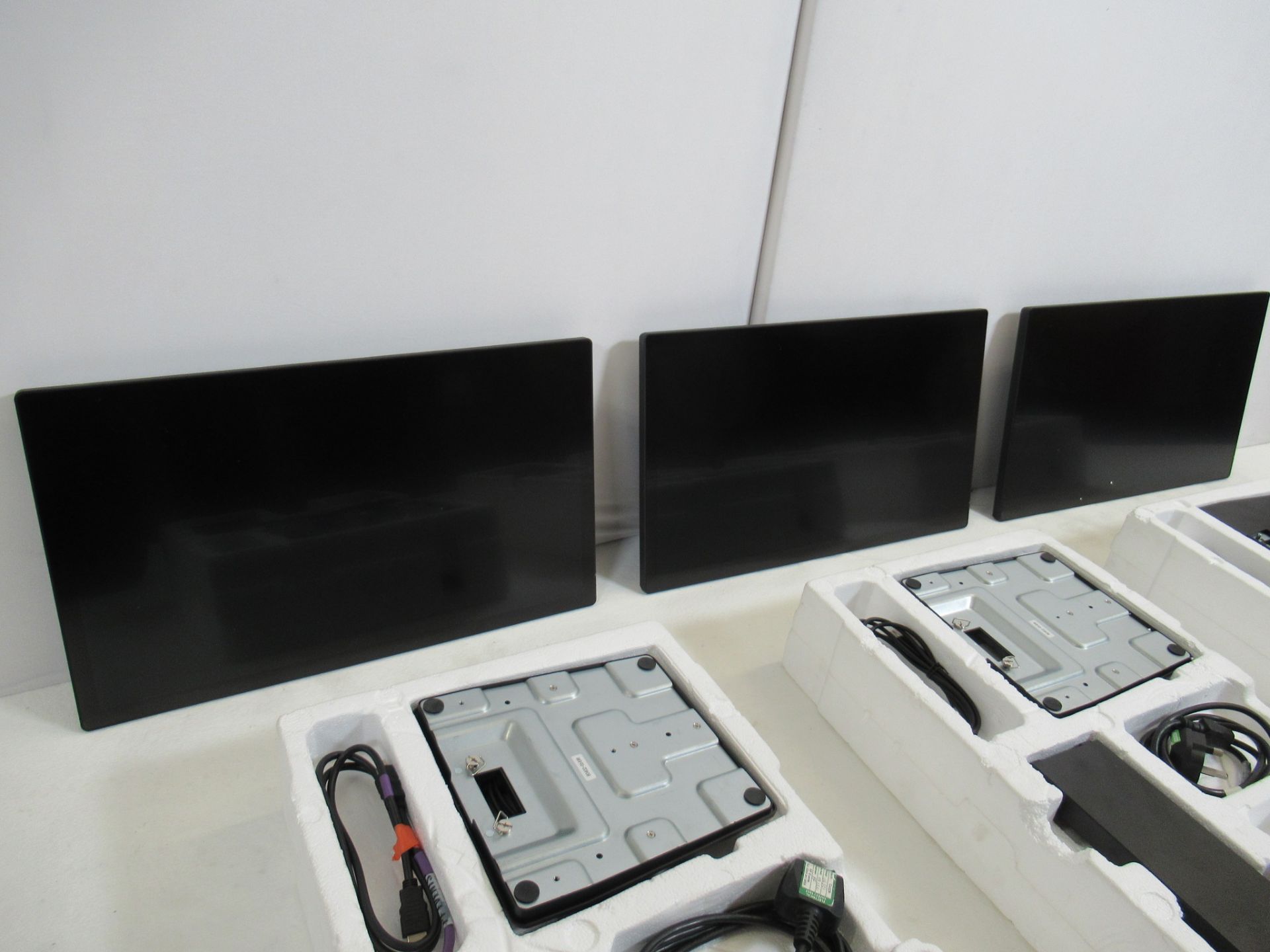 (3) iiyama ProLite T2452MSC-B1AG 24" LCD Touchscreen Monitors - Image 2 of 10