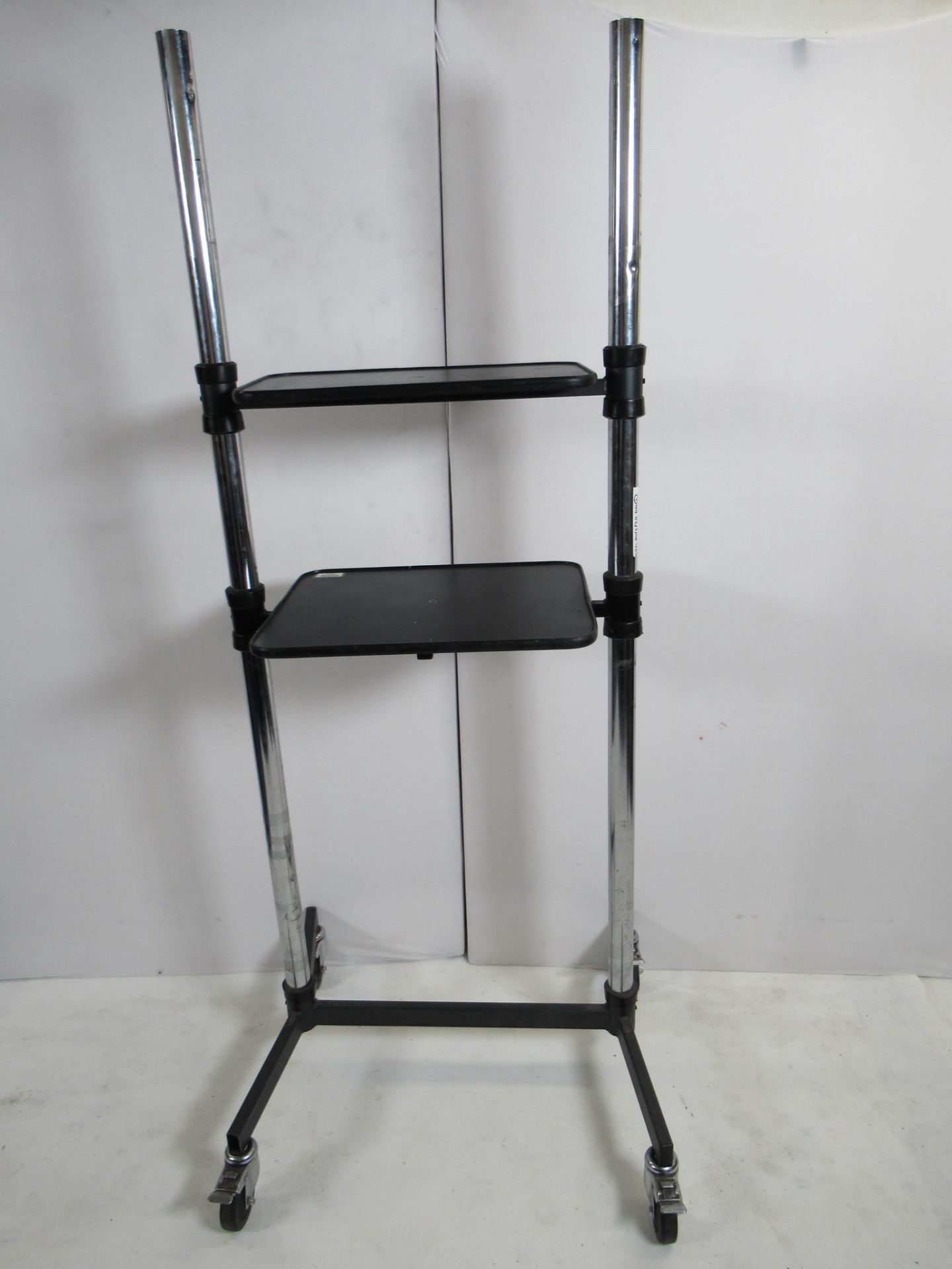 Unicol high level trolley with (2) fitted shelves