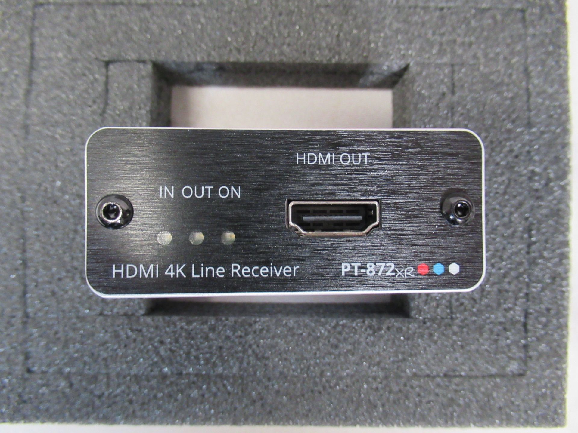 (2) Kramer PT-872XR HDMI 4K line receivers (unused) - Image 3 of 11