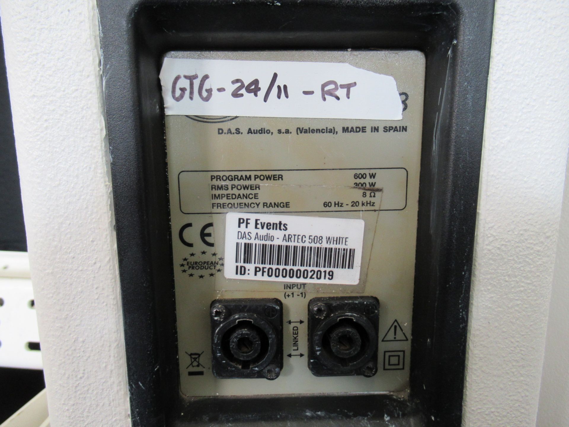 (4) DAS Audio Artec-508 White Speakers - Image 4 of 17