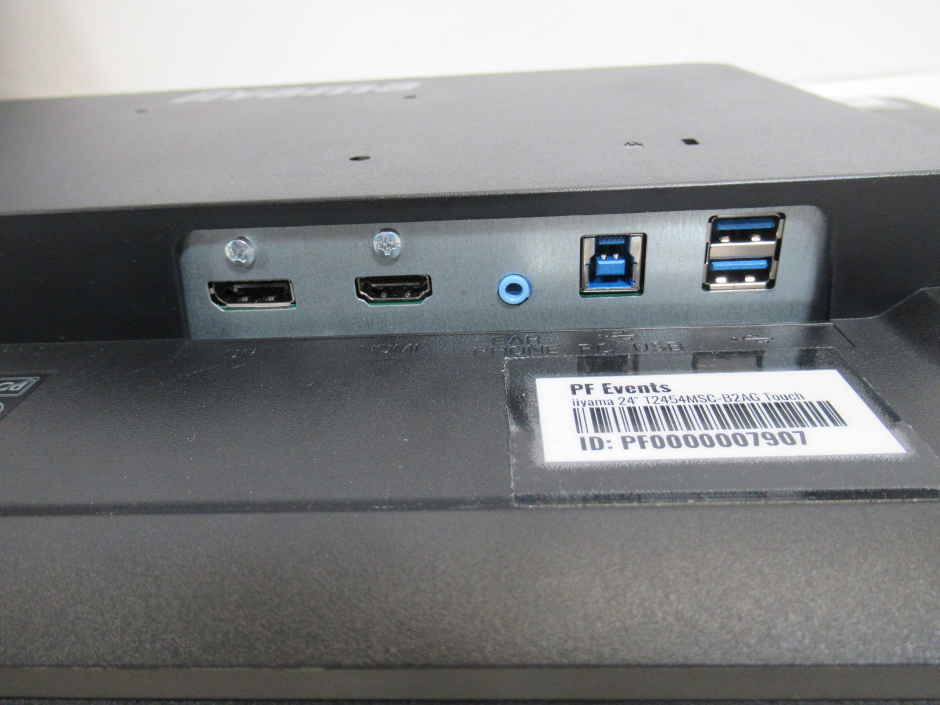 (3) iiyama ProLite T2452MSC-B1AG 24" LCD Touchscreen Monitors - Image 6 of 10