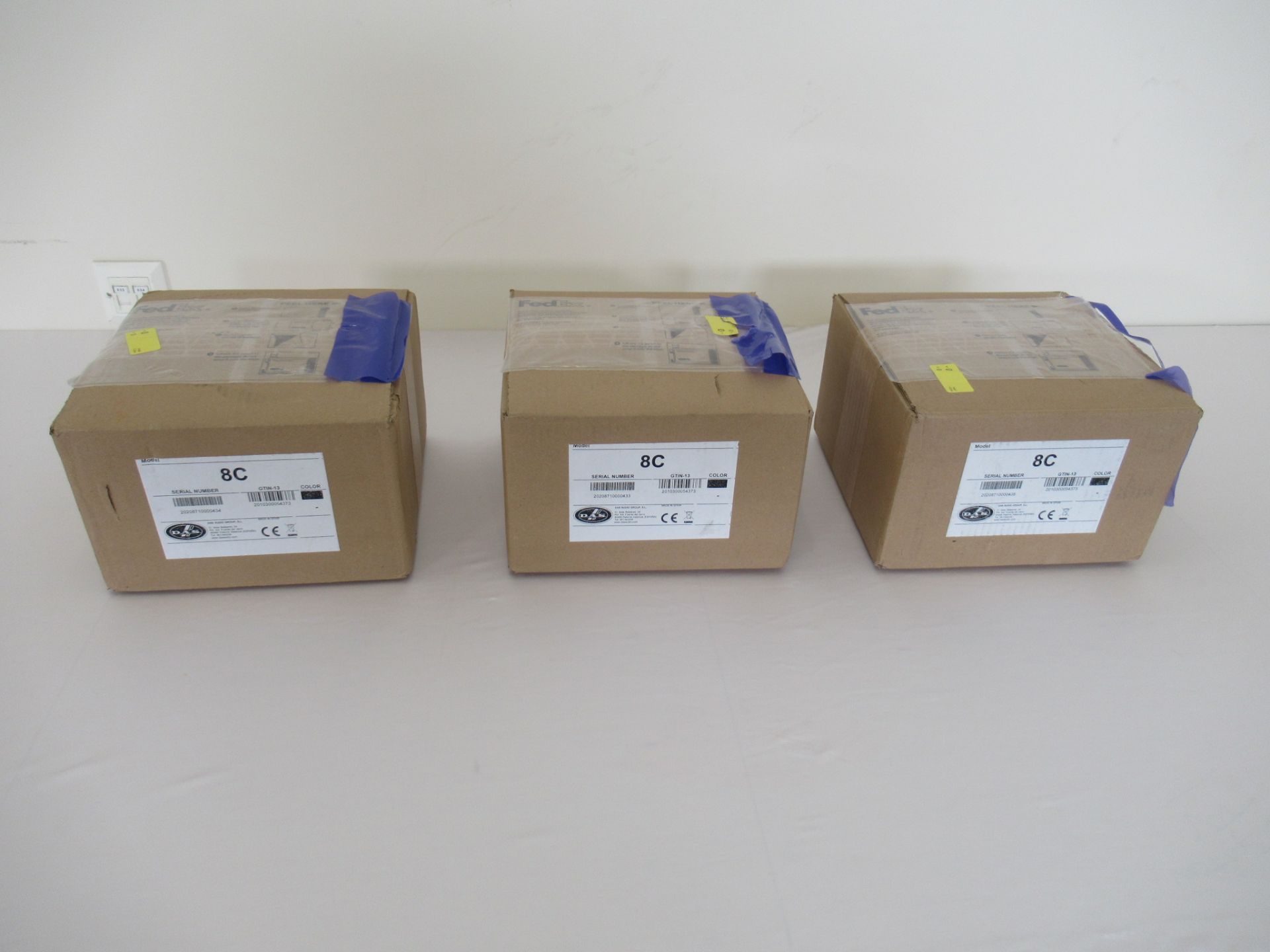 (3) DAS Audio 8C replacement drivers