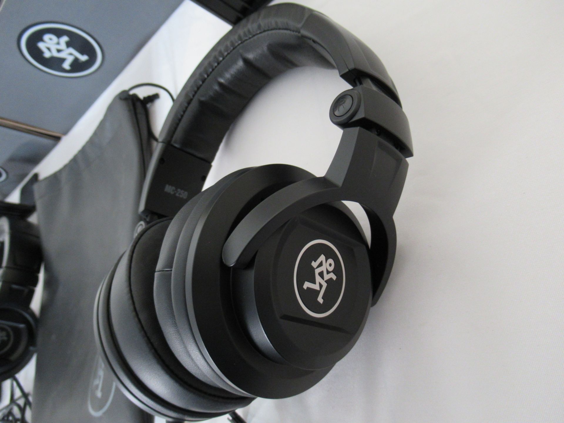 (2) Mackie MC-250 Professional Closed Back Headphones - Image 3 of 8