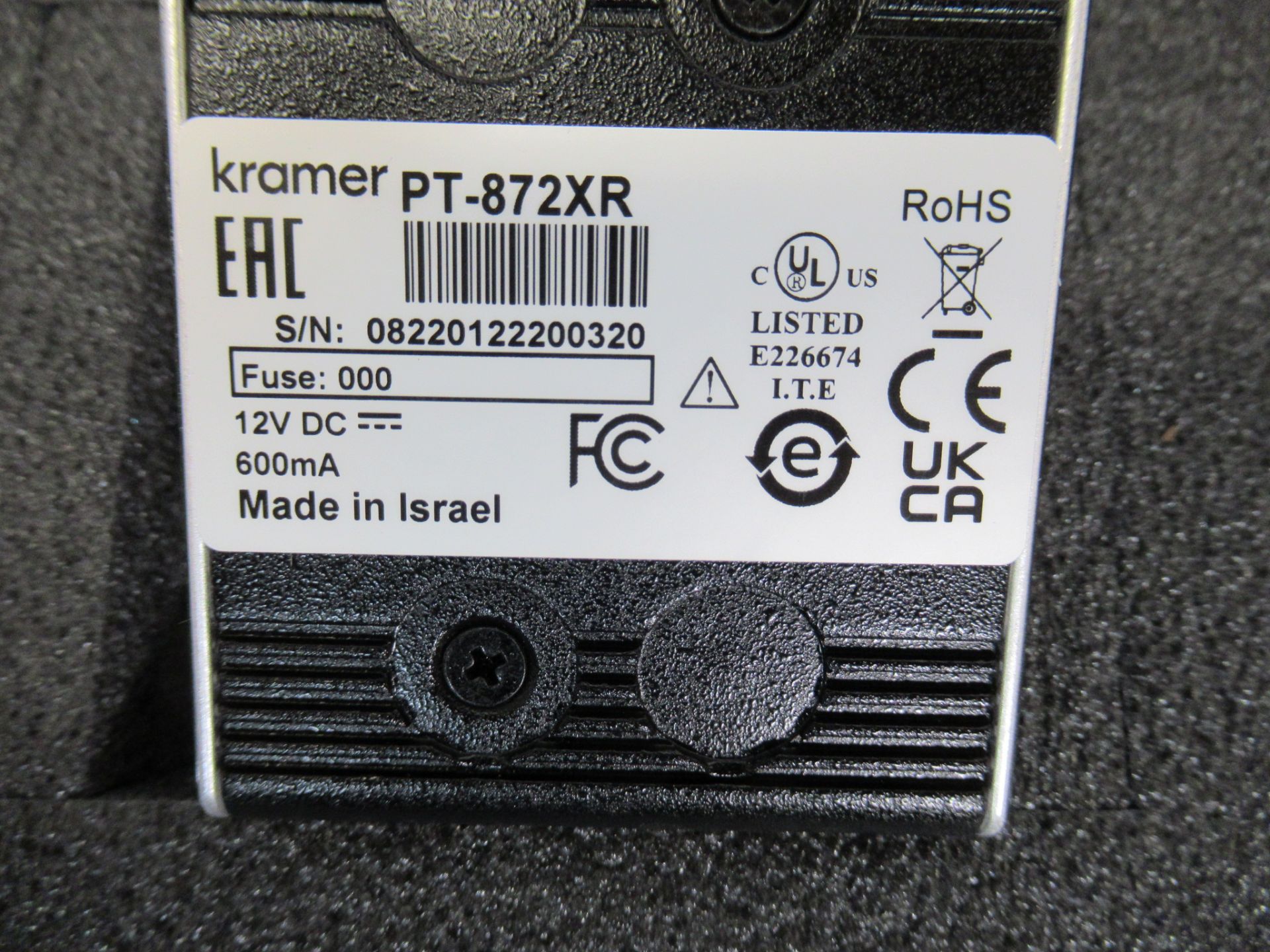 (2) Kramer PT-872XR HDMI 4K line receivers (unused) - Image 5 of 11