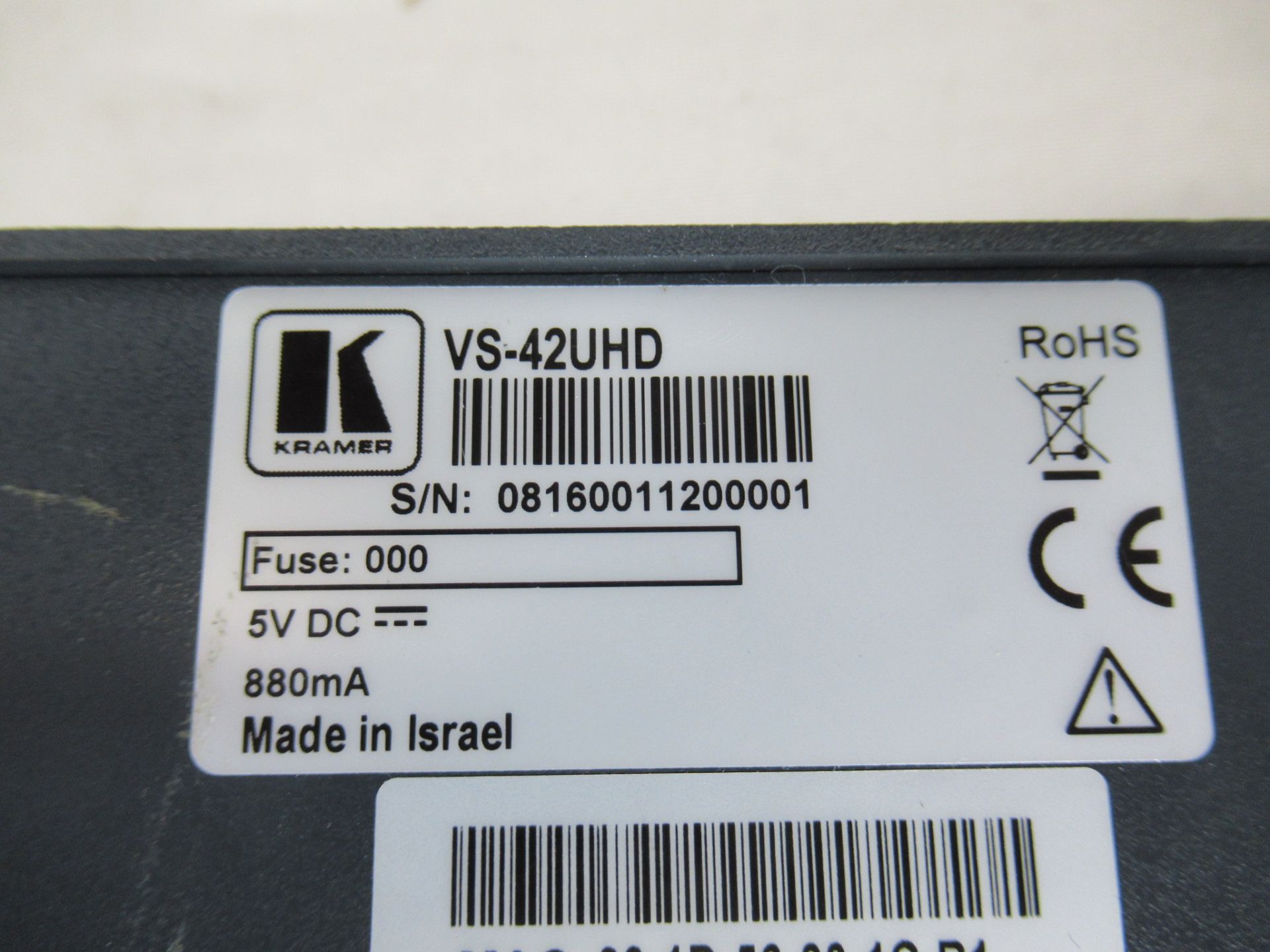 Kramer VS-42UHD 4x2 HDMI Matrix switcher - Image 5 of 9