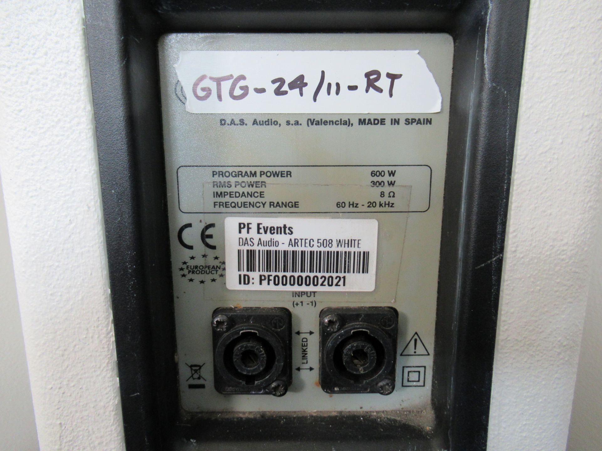 (4) DAS Audio Artec-508 White Speakers - Image 8 of 17