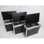 (3) BenQ GL2480 24" 1080 LED Monitors