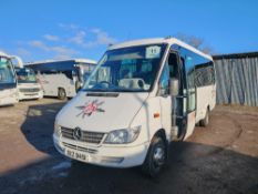 DEZ 8491 - Mercedes Sprinter 413 CDI Optare Ferqui SP Soroco 16 seat mini coach
