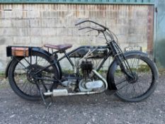 1922 AJS Model B the 2¾hp Touring 349cc