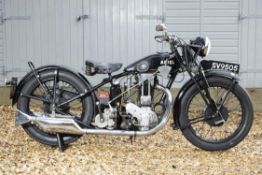 1929 Ariel Model E 497cc