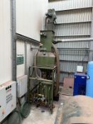 4 Ton Outlet Media Silo with Two 245S Blast Machine Units and Associated Equip