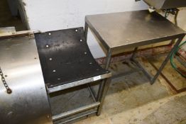 1 x Cradle for Processing Animal Carcasses - Dimensions: H62 x W95 x D62 cms