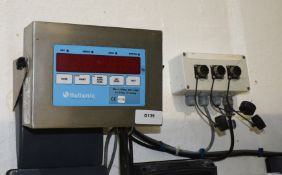 1 x Hellenic Systems Weighing Scale Indicator with Electrical Box and Junction Box
