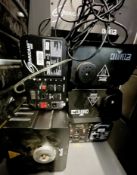 5 x Chauvet Hurricane 1600 Fog Machines and 1 x Martin Magnum Fog Machine - Model 220VH1600