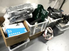 1 x Large Assorted Job Lot Including a Power Winch, Packs of Windows Keyboards, 9 Sock Plug