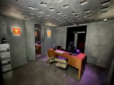 Contents of an Official 'Sherlock The Mind of Moriarty' Live Escape Room Game - Mycrofts Office Room