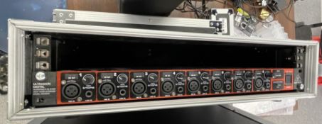 1 x Behringer ADA8200 Ultragain Digital Audiophile 8in/8out ADAT Audio Interface - Includes Flight